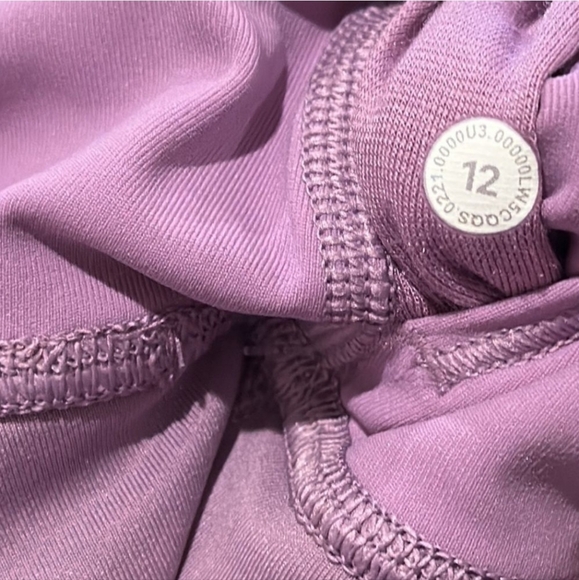 🎉HP🎉 Lululemon Wunder Under High-Rise Tight*Luxtreme Wisteria Purple size 12 - Picture 4 of 5